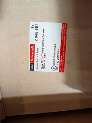 2048661 Klocki Hamulcowe Przód Ford Kuga Mk2 12-