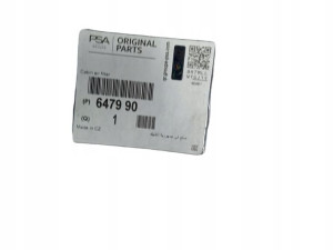 647990 Filtr Kabinowy Oryginał Oe Psa