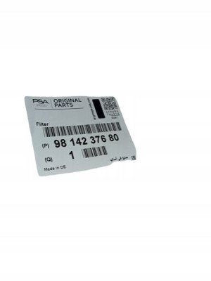 9814237680 Filtr Kabinowy Oryginał Oe Psa