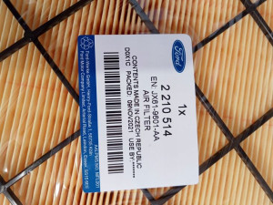 2210514 Filtr Powietrza Oryginał Oe Ford