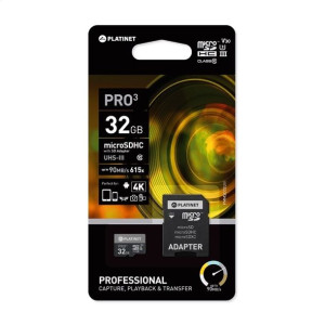 Karta Pamięci Microsdhc + Adapter Sd 32gb 90mb/s