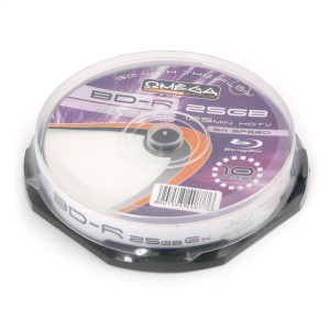Blu-ray Bd-r 25 Gb 6x Nadruk Ff Cake * 10 Szt.