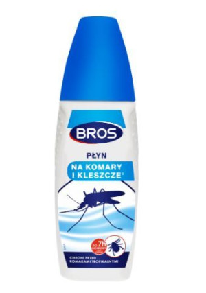 Bros Płyn Na Komary I Kleszcze 100 Ml