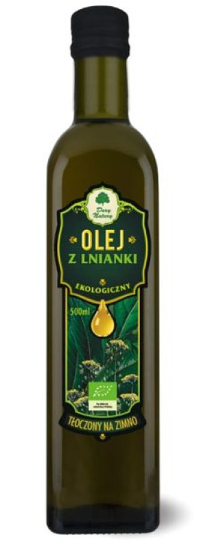 Dary Natury Olej z lnianki rydzowy BIO 500ml