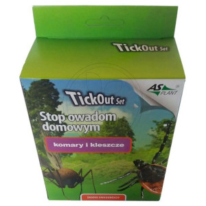 Asplant TickOut SET 2x250 ml - Zestaw do oprysków na komary i kleszcze