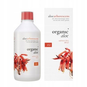 Organic Life Aloe arborescens Vera 02 Aloes 500ml