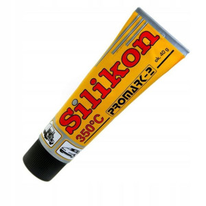 Silikon Wysokotemperaturowy Czarny 350 St.c 40g