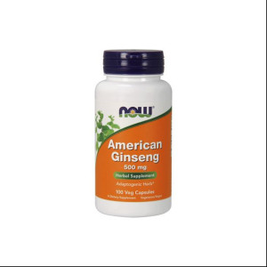 Now Foods American Ginseng 500 mg 100vkaps