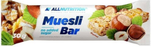 Baton energetyczny Muesli Bar Hazelnut orzechy 30 g Bez Cukru - Allnutritio