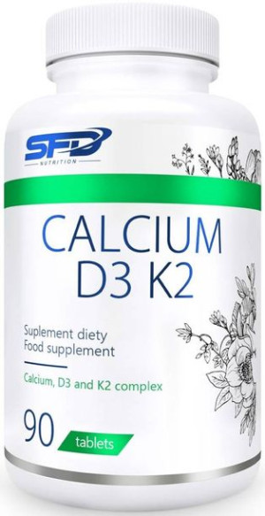SFD Calcium D3 K2 - Suplement Diety 90 kapsułek
