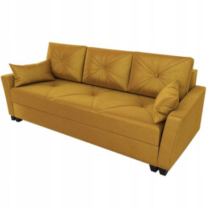 Kanapa rozkładana funkcja spania 150x200 cm TUFEL