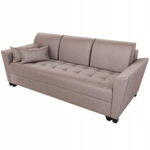 Kanapa ze spaniem sofa z pojemnikiem DENORE