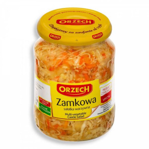 Orzech Zamkowa Sałatka warzywna 670g