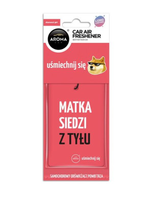 AROMA CAR Uśmiechnij się - DIAMOND GIRL Odświeżacz do samochodu