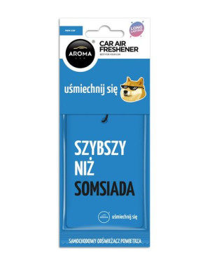 AROMA CAR Uśmiechnij się - NEW CAR  Odświeżacz do samochodu