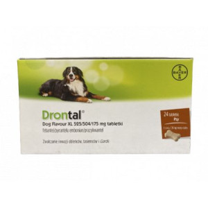 Drontal Dog Flavour XL 24 Tabletki