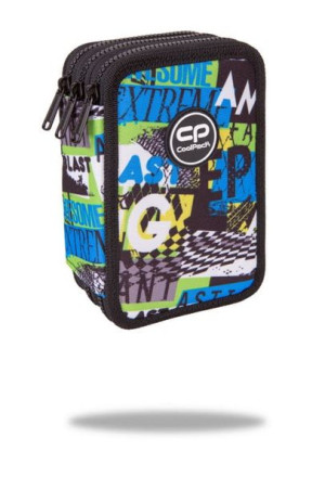 Piórnik potrójny z wyposażeniem Jumper 3 Centre CoolPack