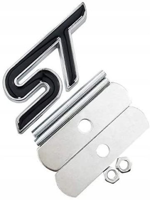 Emblemat Znaczek Logo Ford St Grill Focus Czarny
