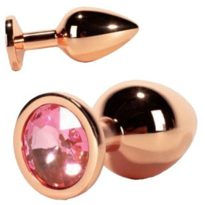 Metalowy Korek analny Secret Shine Pink 8,2 cm