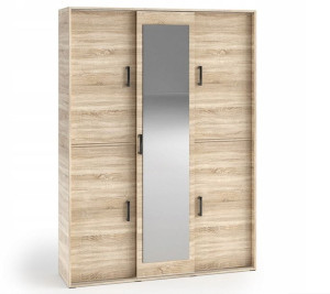 Garderoba szafa z lustrem 149,1 cm STILO 13 sonoma