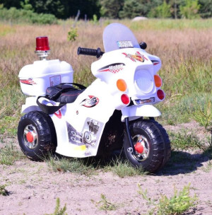 Pierwszy Motor Chopper Na Akumulator - Kogut, Miękkie Siedzenie, Pasy/ll999