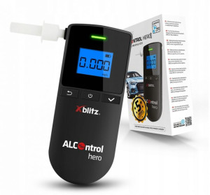 Alkomat Elektrochemiczny 5x Ustnik Kalibracja Lcd