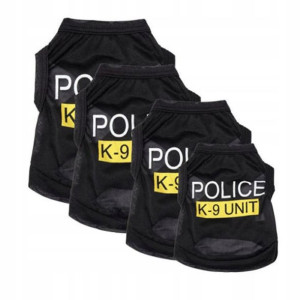 Ubranko Bluzka Cosplay Dla Psa K-9 Police M