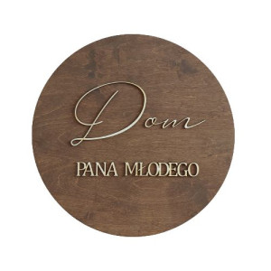 Koło dekoracja domu DOM PANA MŁODEGO boho