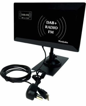 Antena radiowa pokojowa dab+fm slim