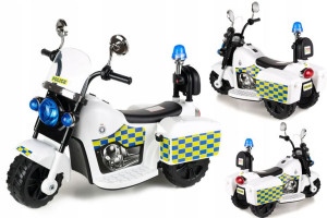 Motorek Na Akumulator Policyjny Chopper Dla Dzieci