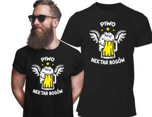 Koszulka męska PIWO NEKTAR BOGÓW na Prezent
