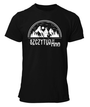 Koszulka męska SZCZYTUJ ZE MNĄ T-shirt w góry