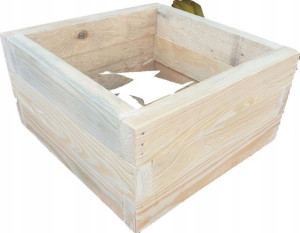 Podwyższona grządka do ogrodu 40x130x45