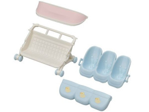Sylvanian Families - Spacerówka Dla Trojaczków - 5533