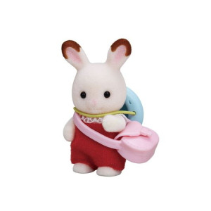 Sylvanian Families - Dziecko Królików Z Czekoladowymi Uszkami - 5405