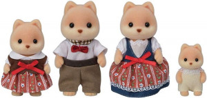 Sylvanian Families - Rodzina Karmelowych Piesków - 5459
