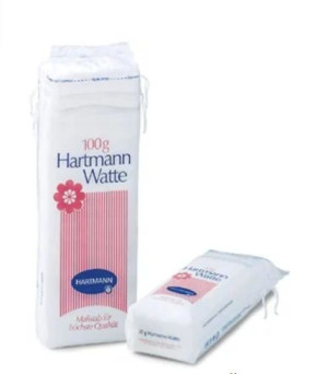 Hartmann Wata opatrunkowa bawełniano - wiskozowa 100g