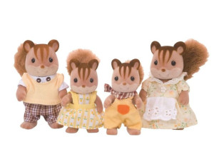 Sylvanian Families - Rodzina Wiewiórek - 4172