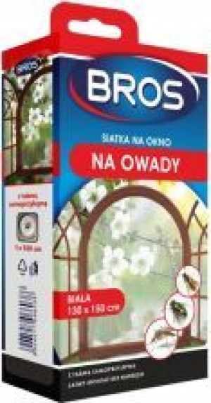 Bros Siatka Na Okno 130X150 Czarna