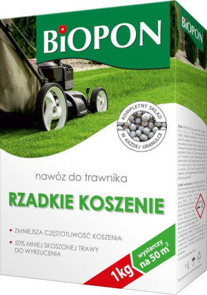 Nawoz Do Trawnika Rzadkiie Koszenie Biopon