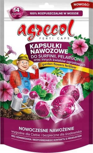 Kapsuł. Nawoz. Do Surfin., Pelarg. I Innych Kwiat.