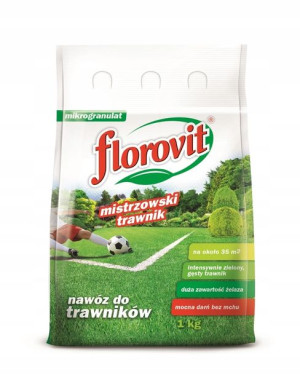 Florovit nawóz trawników Mistrzowski trawnik 10kg