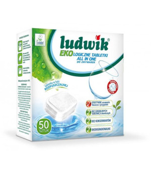 Ekologiczne Tabletki Do Zmywarki, Eu Ecolabel, 50 Szt, Ludwik Ekologiczny