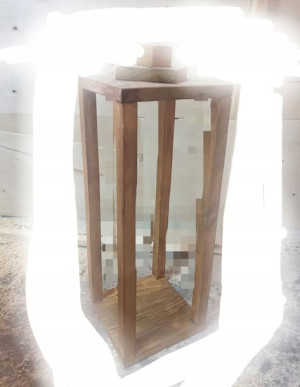Latarnia lampion rustykalny wysokość 70 cm