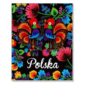 Notes 3D na magnesie Polska folk łowicki magnes na lodówkę
