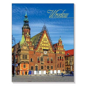Notes 3D na magnesie Wrocław Ratusz magnes na lodówkę