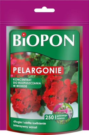 BIOPON Nawóz Rozpuszczalny do Pelargonii 250g