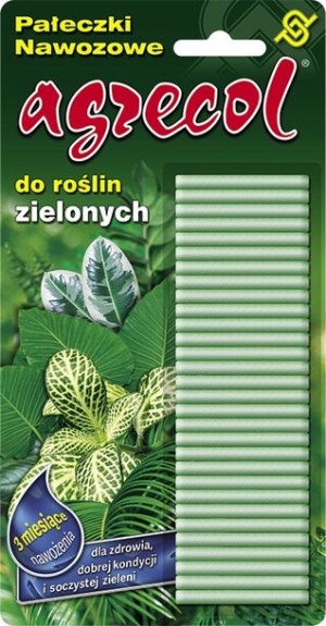 Pałeczki NAWOZOWE do roślin Zielonych Agrecol 30