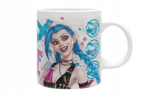 Oryginalny kubek 320ml League of Legends Vi Jinx