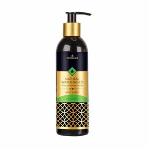 Lubrykant wodny - Sensuva Natural Water-Based Apple Candy 240 ml
